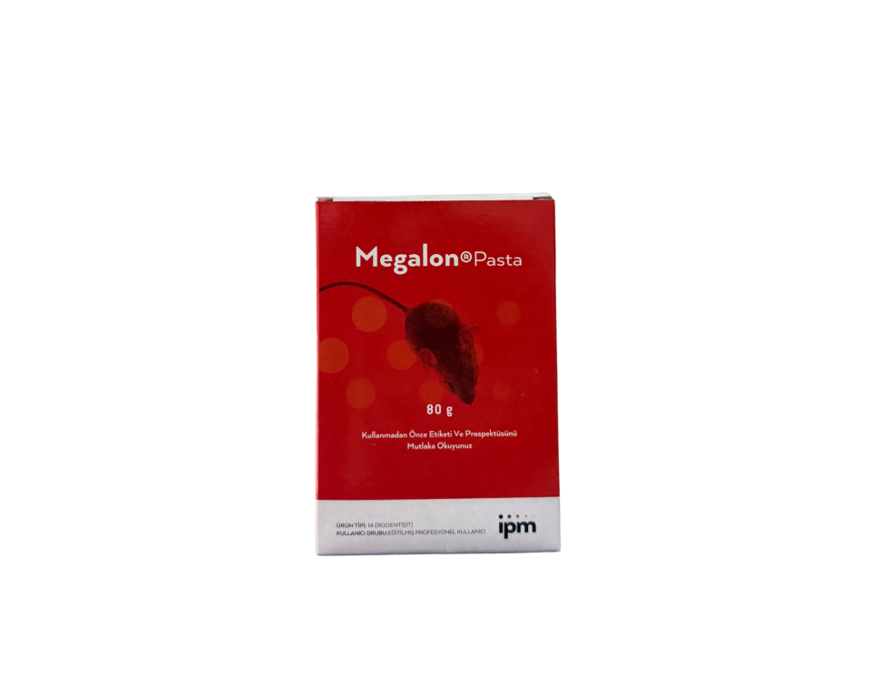Megalon Pasta 80 g - Etkili ve Profesyonel Fare Zehiri