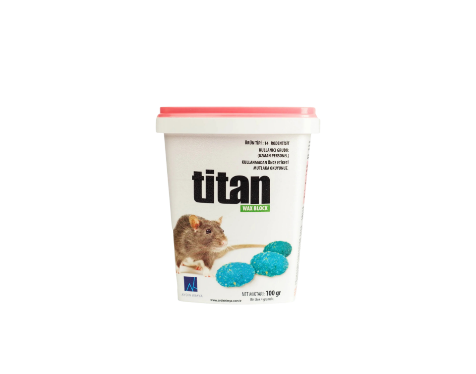 Titan Wax Block 100 gr - Mum Blok Fare Yemi