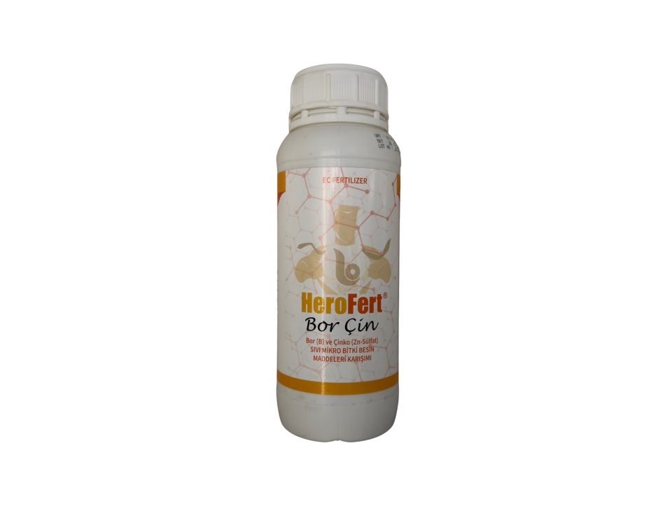 HeroFert Bor Çin Bor ve Çinko Sıvı Bitki Besini