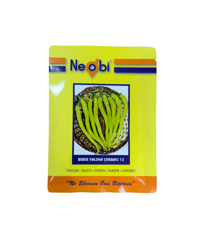 Neobi Biber Yalova Çorbacı 12 Tohumu (Standart Sebze Tohumu)