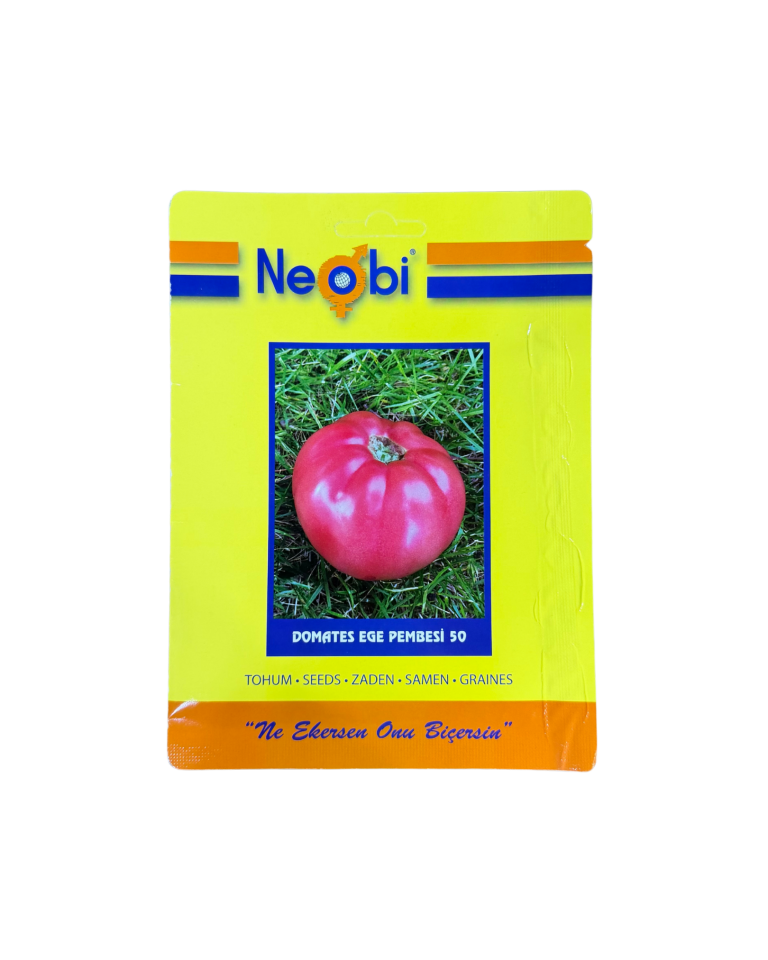 Neobi Domates Ege Pembesi 50 Tohumu (Standart Sebze Tohumu)
