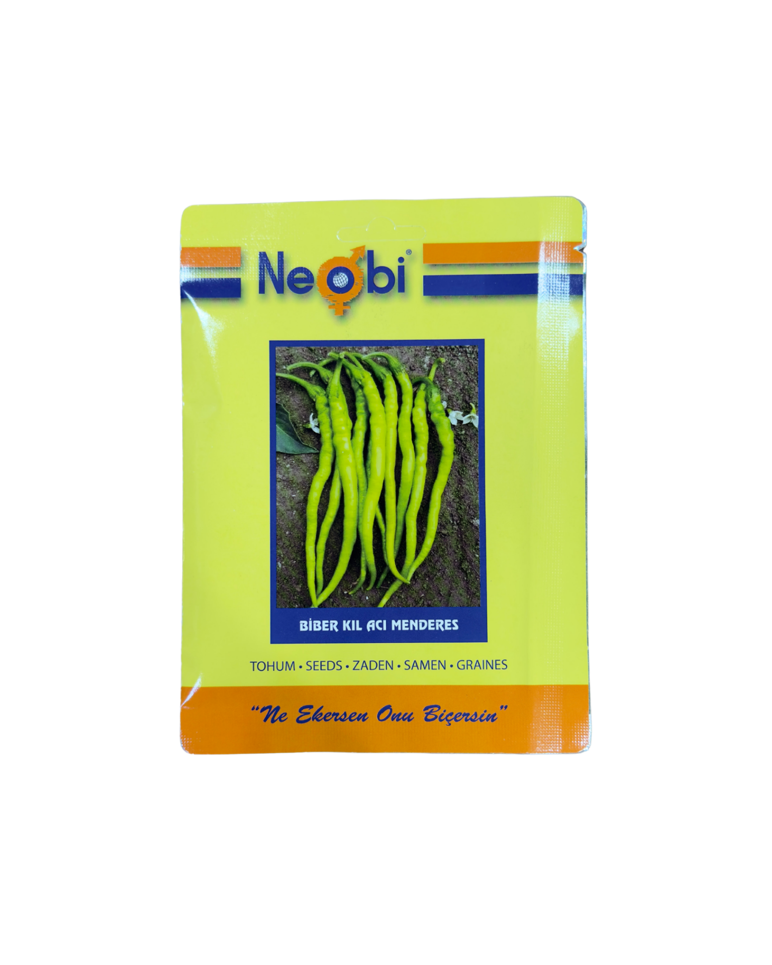 Neobi Biber Kıl Acı Menderes Tohumu (Standart Sebze Tohumu)
