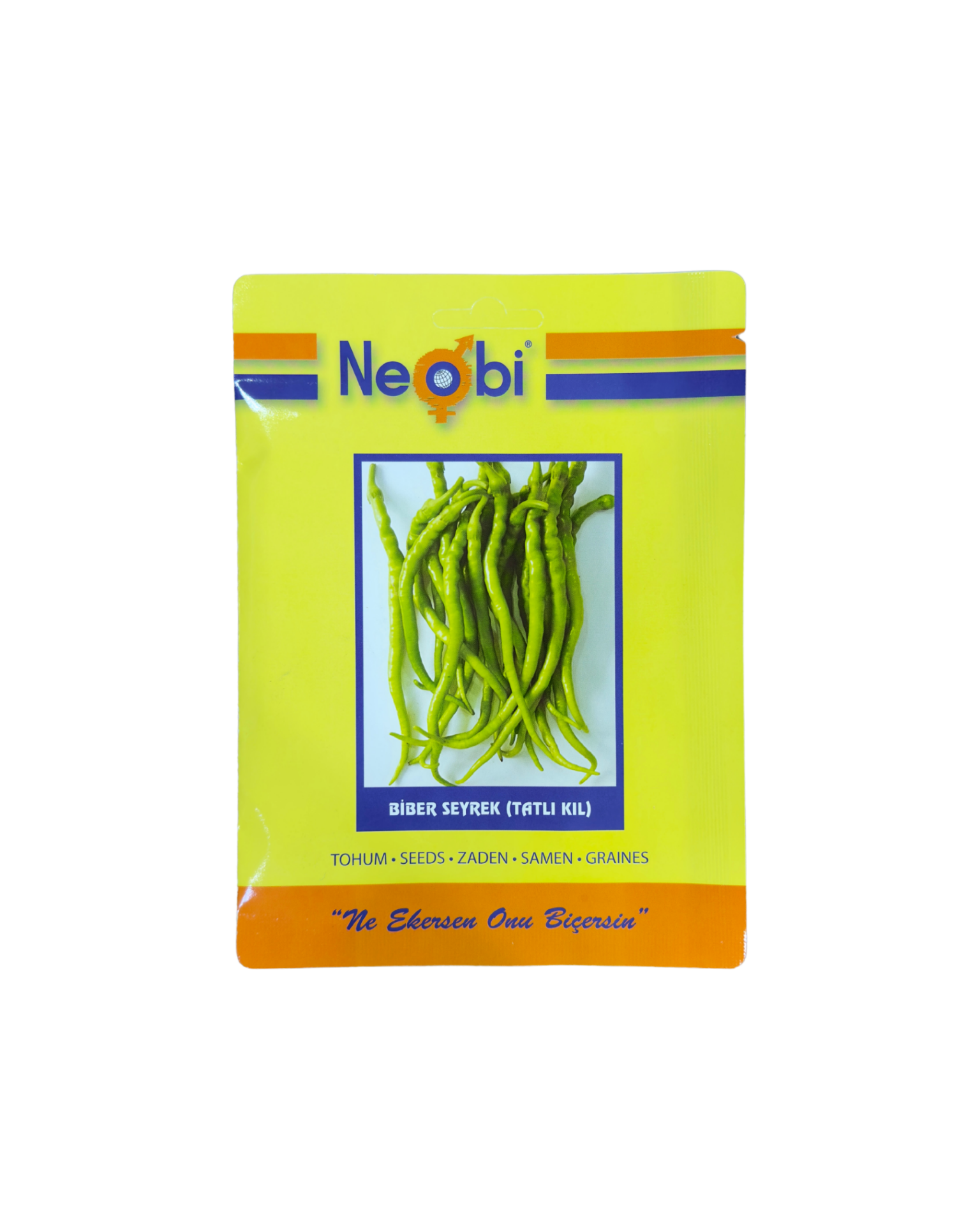 Neobi Biber Seyrek Tatlı Kıl Tohumu (Standart Sebze Tohumu)