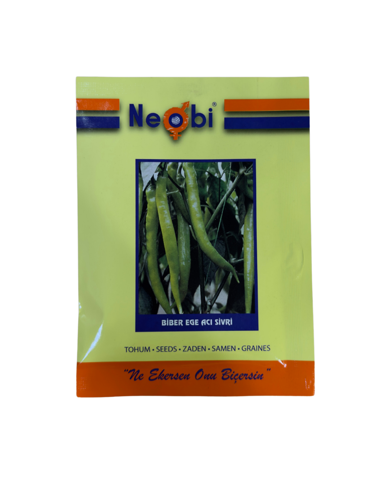 Neobi Biber Ege Acı Sivri Tohumu (Standart Sebze Tohumu)