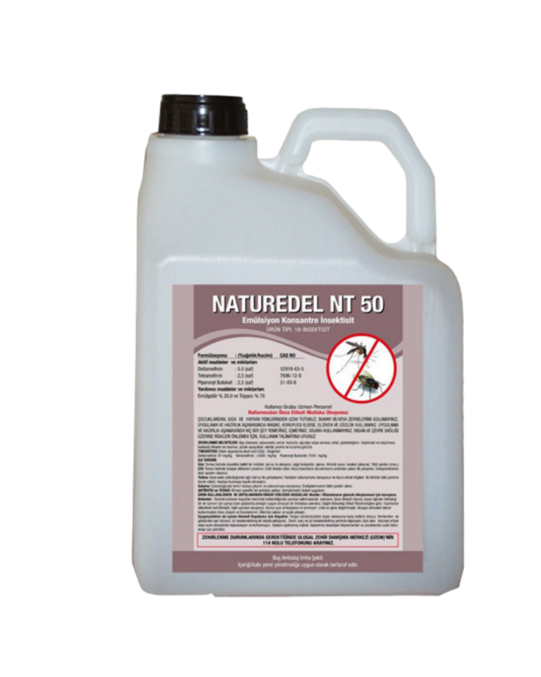 Naturedel NT 50 Haşere İlacı 1 Lt (Doğal Solvent İçerir)
