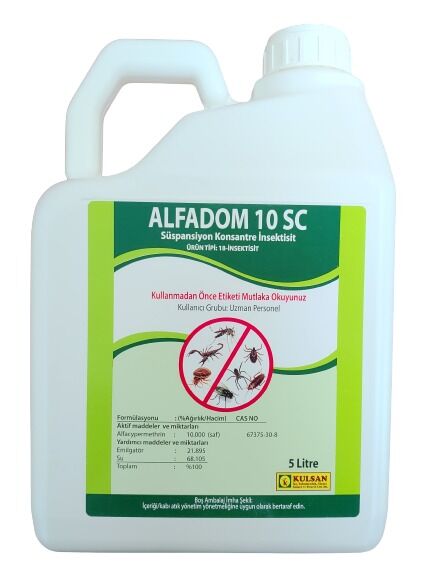 Alfadom 10 SC Haşere İlacı 1 Lt