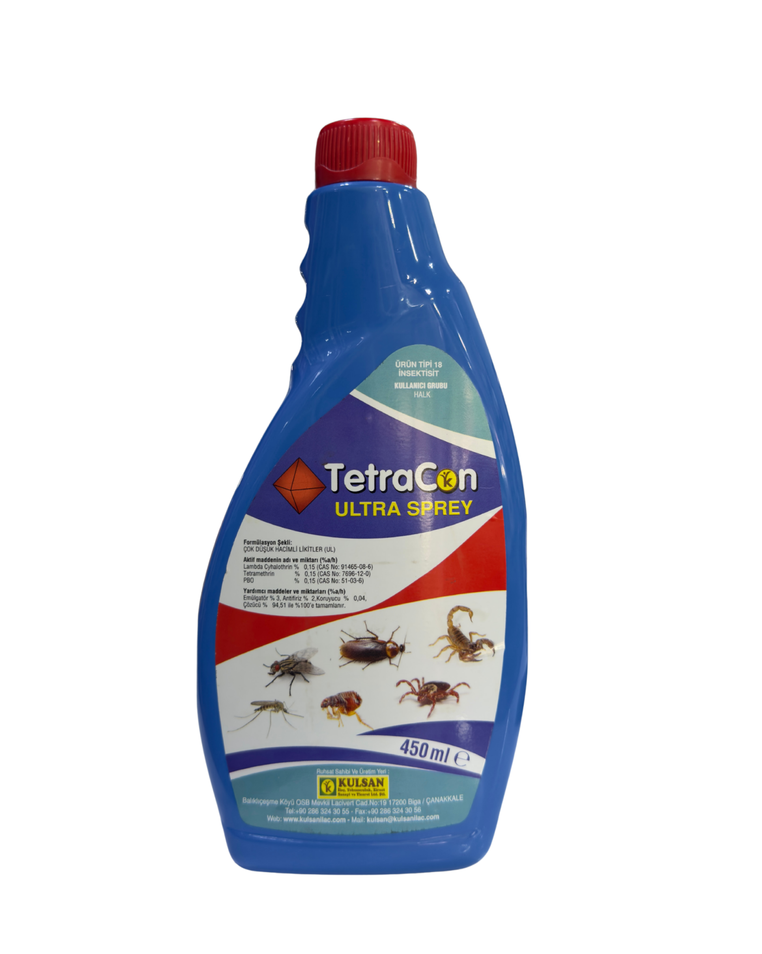 Tetracon Sprey Haşere İlacı 450 mL